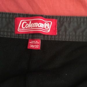 Coleman fleece lined camping pants.